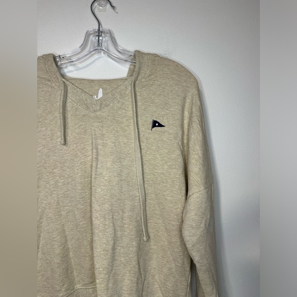 Johnnie O Carrie Pullover Hoodie Oversized Oatmeal Sz S Comfortable Soft Cozy - Picture 4 of 8